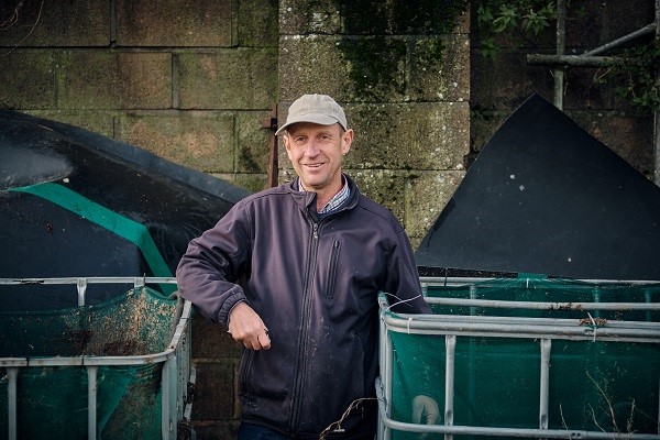 Farmer at Whitewool Farm